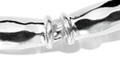 Ippolita Classico Hammered Necklace In Silver