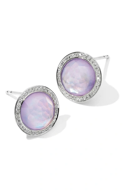 Shop Ippolita Lollipop® Stud Earrings In Silver