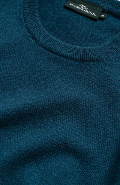 Shop Rodd & Gunn Queenstown Wool & Cashmere Sweater In Teal
