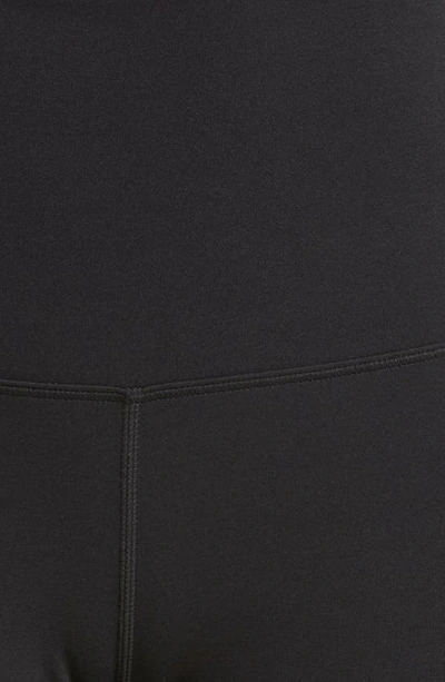Shop Nike Zenvy High Waist Bike Shorts In Black/ Black