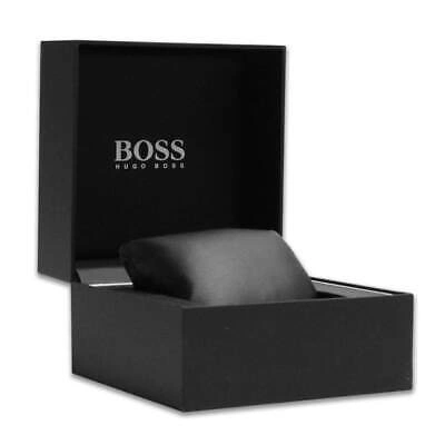 Pre-owned Hugo Boss Silver Mens Chronograph Watch Integrity 1513779