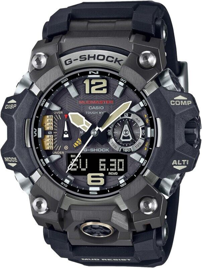 Pre-owned Casio G-shock Gwg-b1000-1ajf Master Of G-land Mudmaster Radio Solar Men Watch