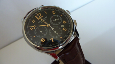 Pre-owned Jeanrichard Jean Richard Bressel Chronograph 43 Mm Swiss Automatic Watch Limited Edition .