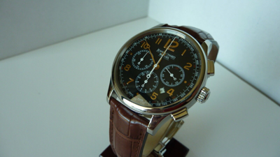 Pre-owned Jeanrichard Jean Richard Bressel Chronograph 43 Mm Swiss Automatic Watch Limited Edition .