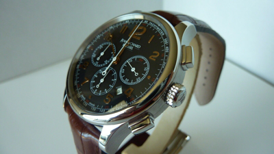 Pre-owned Jeanrichard Jean Richard Bressel Chronograph 43 Mm Swiss Automatic Watch Limited Edition .