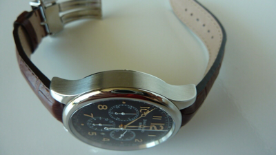 Pre-owned Jeanrichard Jean Richard Bressel Chronograph 43 Mm Swiss Automatic Watch Limited Edition .