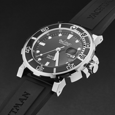 Pre-owned Paul Picot Men's 'yachtman Iii' Black Dial Automatic P1151.sgn.3614cm001