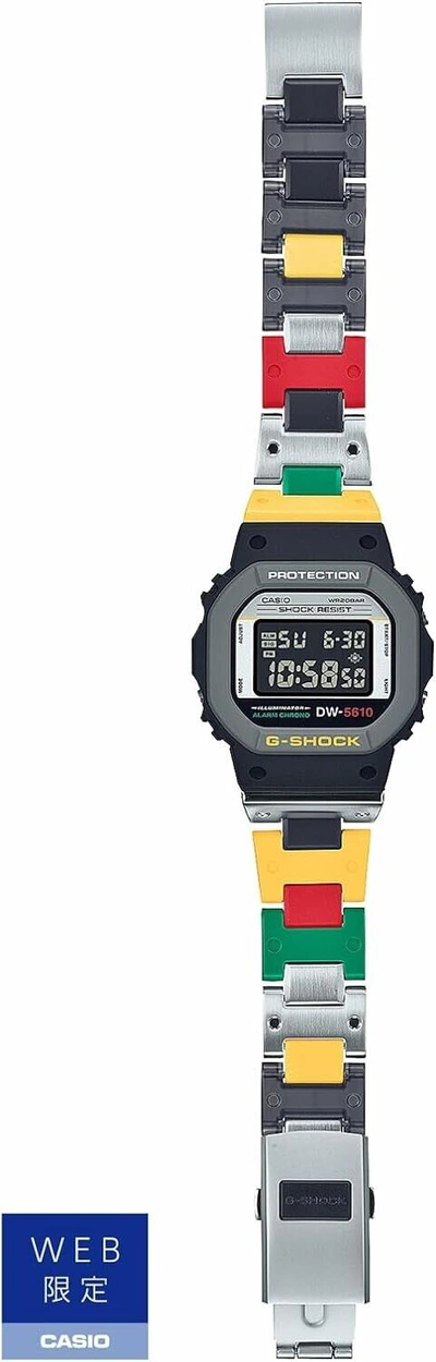 Pre-owned Casio G-shock Origin Mix Tape Series Dw-5610mt-1jf Men's Watch