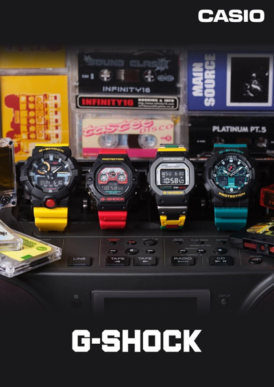 Pre-owned Casio G-shock Origin Mix Tape Series Dw-5610mt-1jf Men's Watch