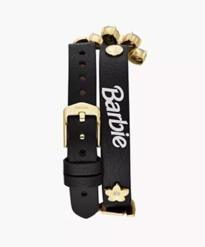 Pre-owned Fossil Women's Barbie Limited Edition Leather Watch