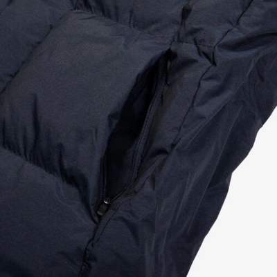 Pre-owned Puma Men Kk Duck Down Padding Jacket Navy Winter Coat Top Casual Padded 93352002 In Elektro Blue