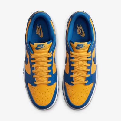 Pre-owned Nike Dunk Low Retro Shoes 'ucla / Blue Jay And University Gold' (dd1391-402)