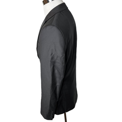 Pre-owned Jcrew J.crew $498 Thompson Peak Lapel Tuxedo Jacket Black Size 44l Az235