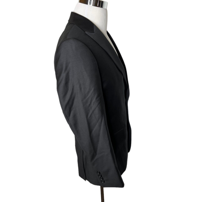 Pre-owned Jcrew J.crew $498 Thompson Peak Lapel Tuxedo Jacket Black Size 44l Az235