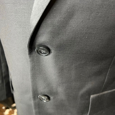 Pre-owned Jcrew J.crew $498 Thompson Peak Lapel Tuxedo Jacket Black Size 44l Az235