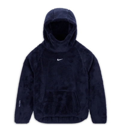Pre-owned Nike X Nocta 8k Peaks Wmns Fleece Hoodie Midnight Navy Size Xs-xxl In Blue