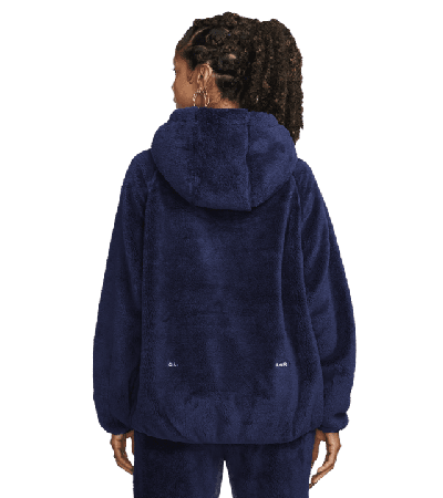 Pre-owned Nike X Nocta 8k Peaks Wmns Fleece Hoodie Midnight Navy Size Xs-xxl In Blue