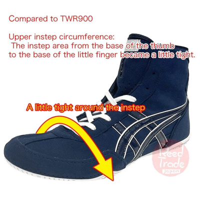 Pre-owned Asics Wrestling Shoes 1083a001 Royal Blue/silver(gold) Ex-eo(twr900) Successor