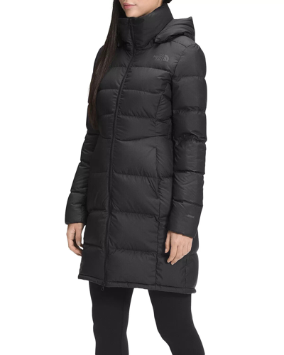 Pre-owned The North Face Metropolis Down Hooded Parka Black Women's 2x