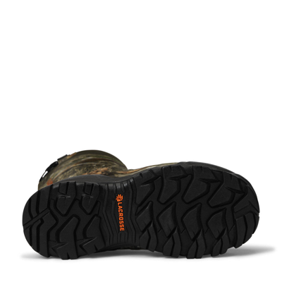 Pre-owned Lacrosse Alphaburly Pro Men's 18" Mossy Oak Country Dna 1000g Hunt Boots 376069