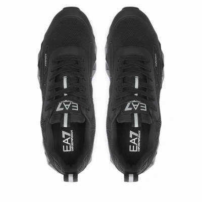 Pre-owned Ea7 Shoes Sneaker Emporio Armani  Man Sz. Us 6,5 X8x154xk357 M826 Black