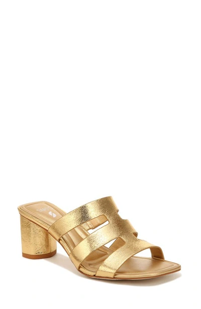 Shop Franco Sarto Flexa Carly Slide Sandal In Gold