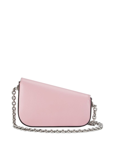 Shop Gucci Horsebit Leather Shoulder Bag In Pink