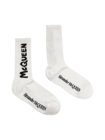 Shop Alexander Mcqueen Mcqueen Underwear In White