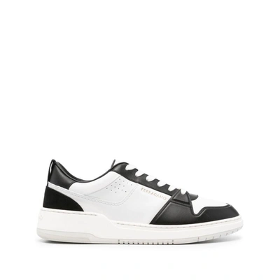 Shop Ferragamo Salvatore  Shoes In Black/white