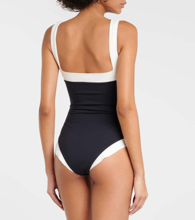 Marysia Bianco Maillot Swimsuit In Multicoloured