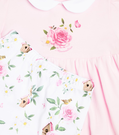 Monnalisa Baby Set Aus Top Und Hose In Multicoloured