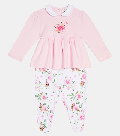 Monnalisa Baby Set Aus Top Und Hose In Multicoloured
