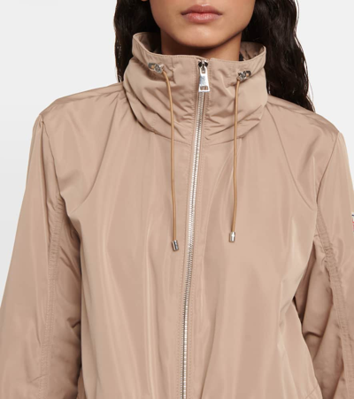 Shop Moncler Enet Parka In Neutrals