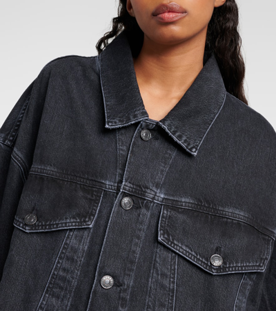 WAYNE大廓形牛仔夹克