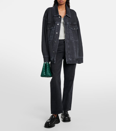 WAYNE大廓形牛仔夹克