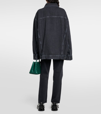 WAYNE大廓形牛仔夹克