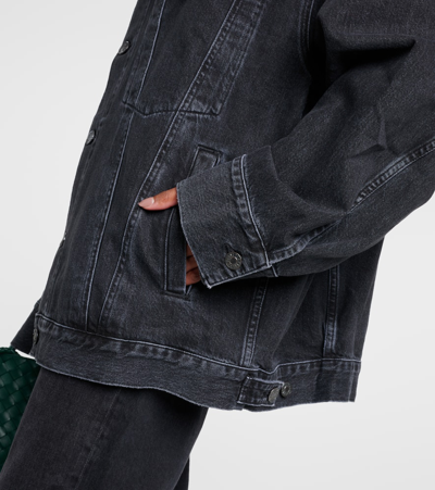 WAYNE大廓形牛仔夹克