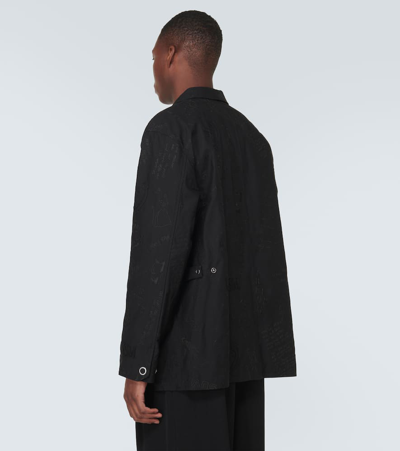 Undercover Cotton-blend Jacket In Black