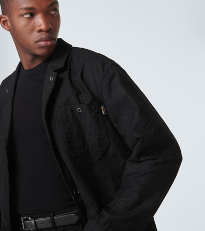 Undercover Cotton-blend Jacket In Black