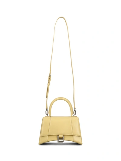 Shop Balenciaga Handbags In Butter Yellow