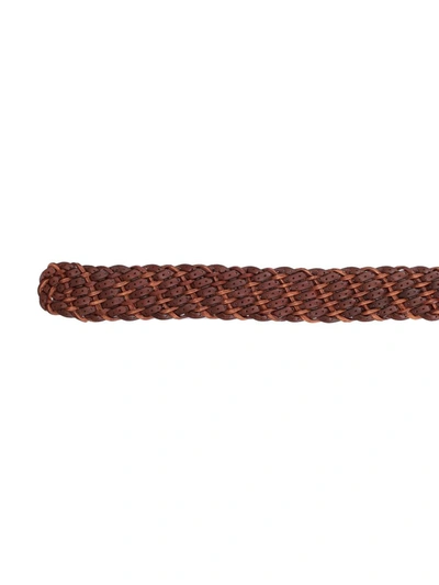 Shop Brunello Cucinelli Belts In Brown