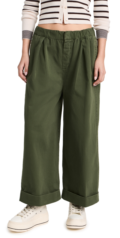 Shop Free People After Love Cuff Pants Moss Song