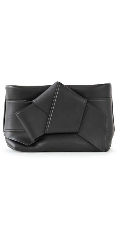 Acne Studios Musubi Wallet Crossbody Bag In Black