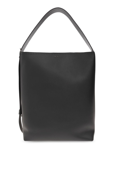 Shop Max Mara Archetipo Top Handle Bag In Black