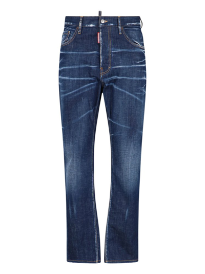 Shop Dsquared2 Disco Wash 642 Jeans In Blue