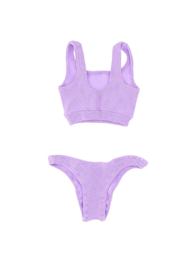 Shop Reina Olga Ginny Boobs Bikini Set In Purple