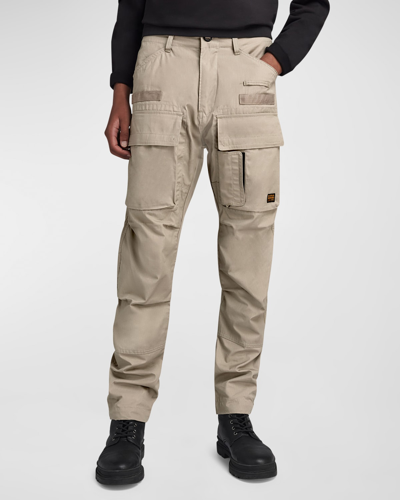 Shop G-star Raw Men's 3d Tapered Cargo Pants In Elephant Skin