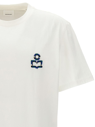 Shop Isabel Marant 'hugo' T-shirt In White