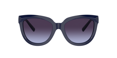 Shop Tiffany & Co . Woman Sunglass Tf4215 In Violet Gradient Grey