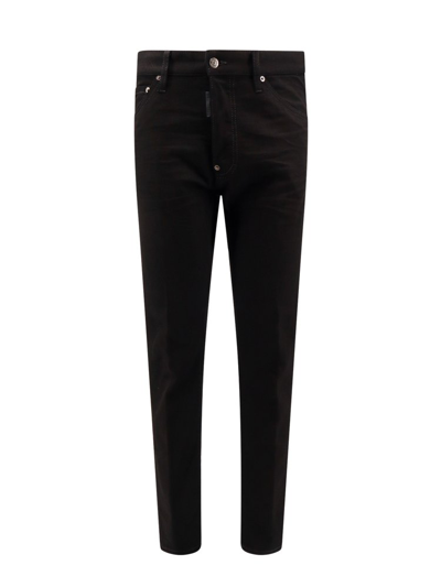 Shop Dsquared2 Slim Fit Cool Guy Jeans In Black